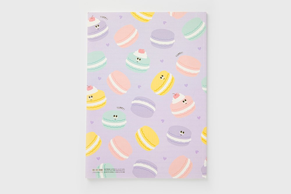 Sổ Ghi Chú ARTBOX Hàn Quốc Họa Tiết Bánh Macaron Ngọt Ngào