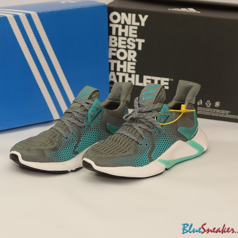 Giày Adidas Alphabounce 2020 Xám Xanh