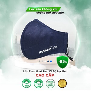 [CHÍNH HÃNG] Khẩu Trang Chống Bụi Mịn P M 2 5 NeoMask VC65 (TQT) - Xanh Đen | BigBuy360 - bigbuy360.vn