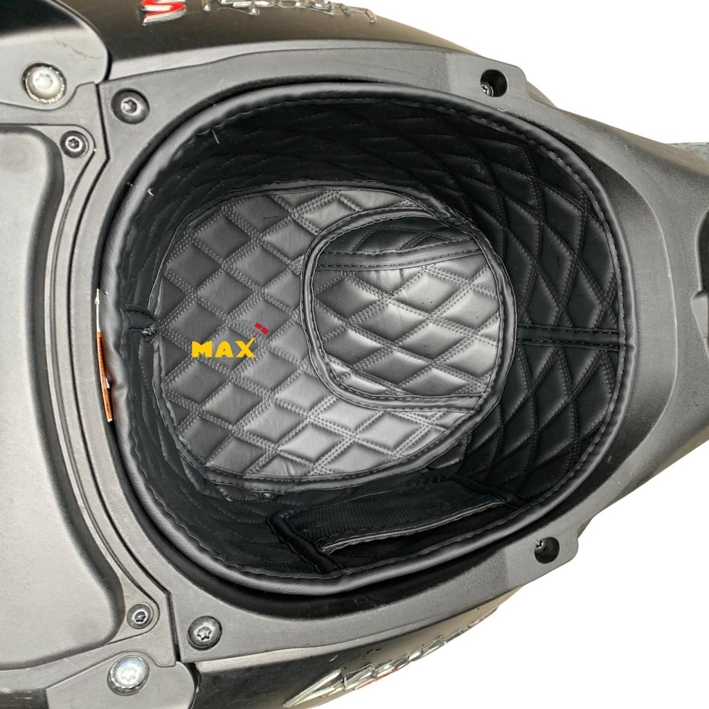 Lót Cốp Xe Máy VESPA SPRINT LIBERTY Chống Nóng Chống Sốc Lót Cốp Da VESPA Có Túi Đựng Giấy Tờ MAX STORE
