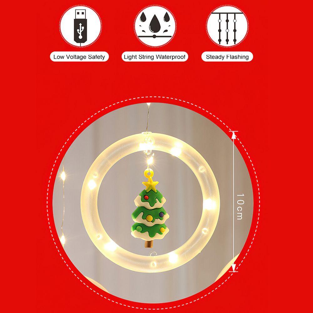 LLOYD Dây Đèn LED Hình Ông Già Noel Trang Trí Năm Mới