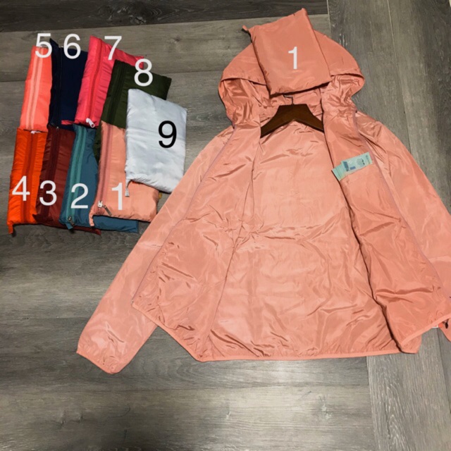 Áo khoác dù nữ kèm túi y hình( video thật) | BigBuy360 - bigbuy360.vn