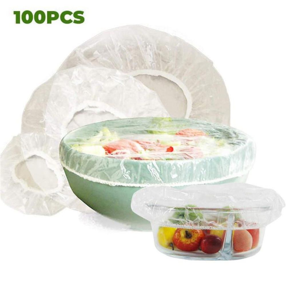 Bộ 100 Nắp Silicone Đậy Tô Chén Bảo Quản Thực Phẩm Tươi Có Thể Tái Sử Dụng