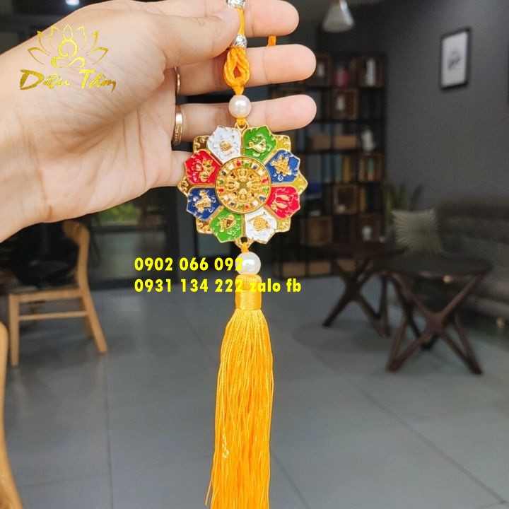 Dây treo 8 biểu tượng bát bảo cát tường