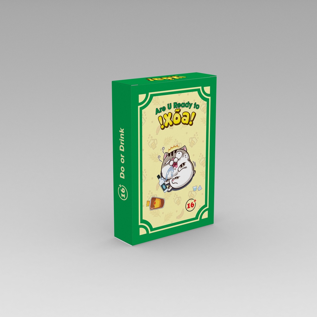 Bộ bài Drinking card " XõA " cho bữa nhậu thêm thú vị