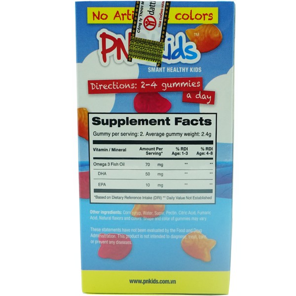 PNKIDS Brain Power Omega 3 DHA 30 viên - 0305533