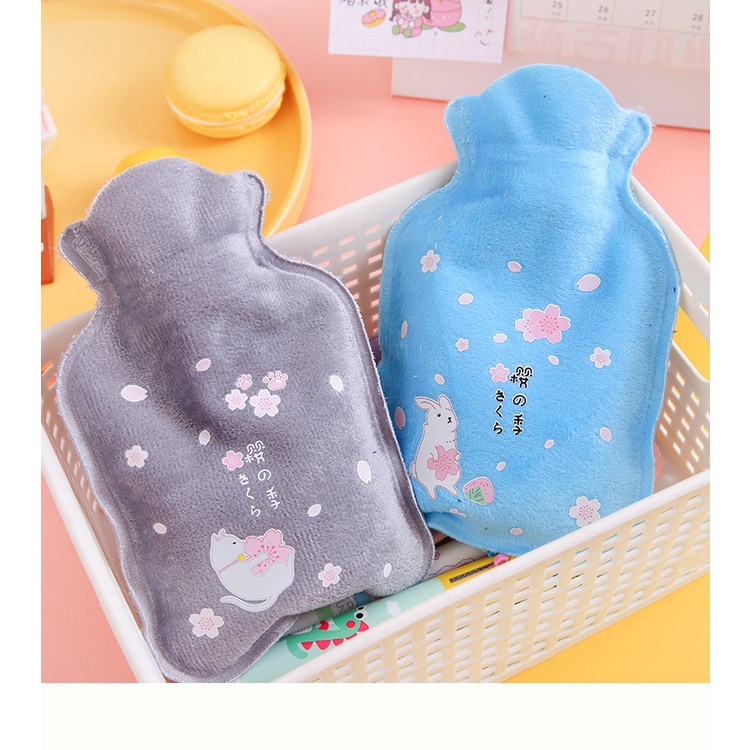 Tungku Moden Bekas Demah Demam Period Mini Dễ Thương Làm Ấm Bình Nước Bằng Vải Flannel