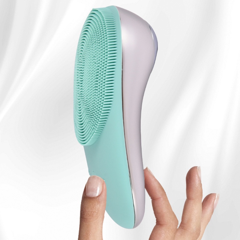 Máy Rửa Mặt Sóng Siêu Âm YOUYO Bằng Silicone 3 Chế Độ Kèm Sạc Tiện Dụng