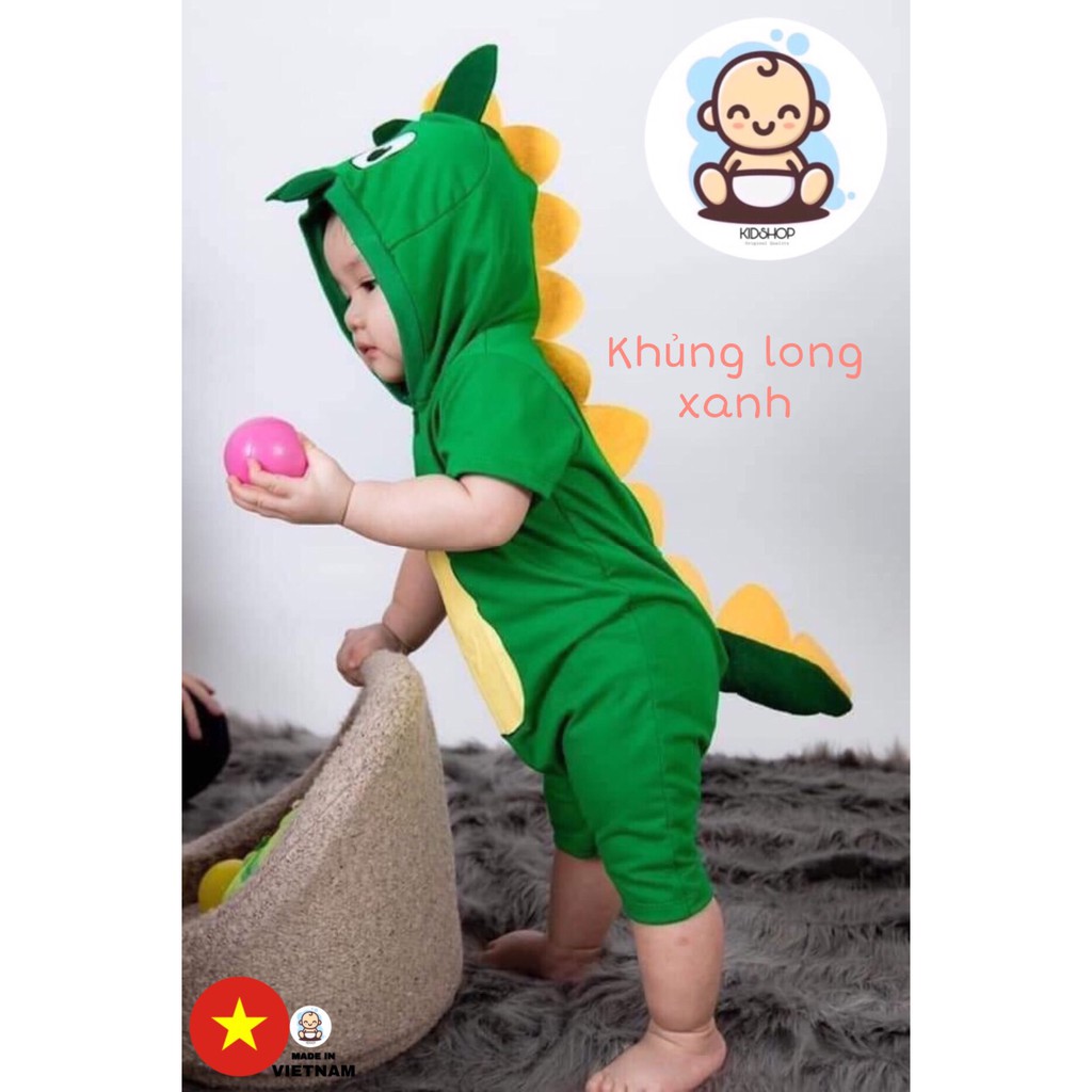 [HÀNG CAO CẤP] Bodysuit cho Bé - Bodymulien - Body thú hình thú hình thú dễ thương - KIDSHOP (MADE IN VIETNAM)