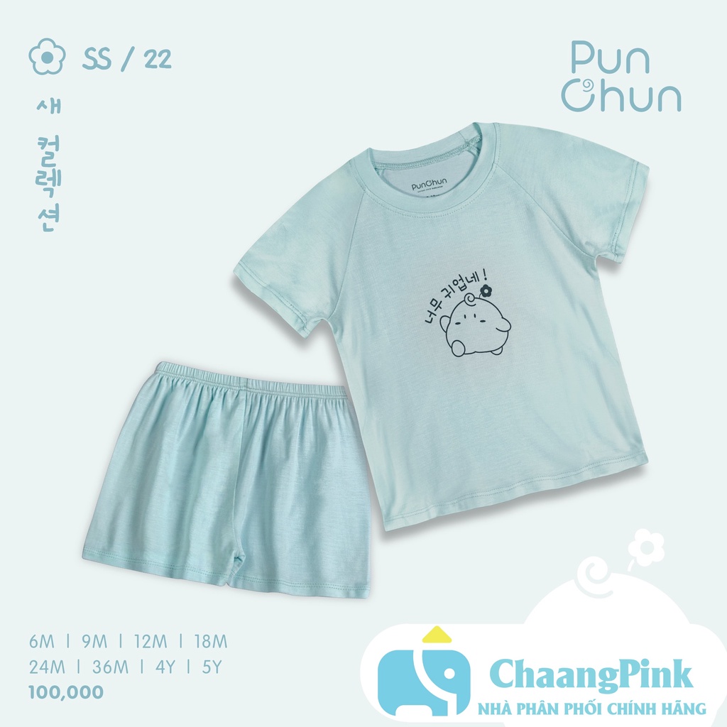 Punchun bộ cộc raglan SS2022D03