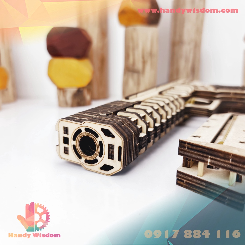 Mô hình lắp ghép gỗ - Desert Eagle - Lục Bạc