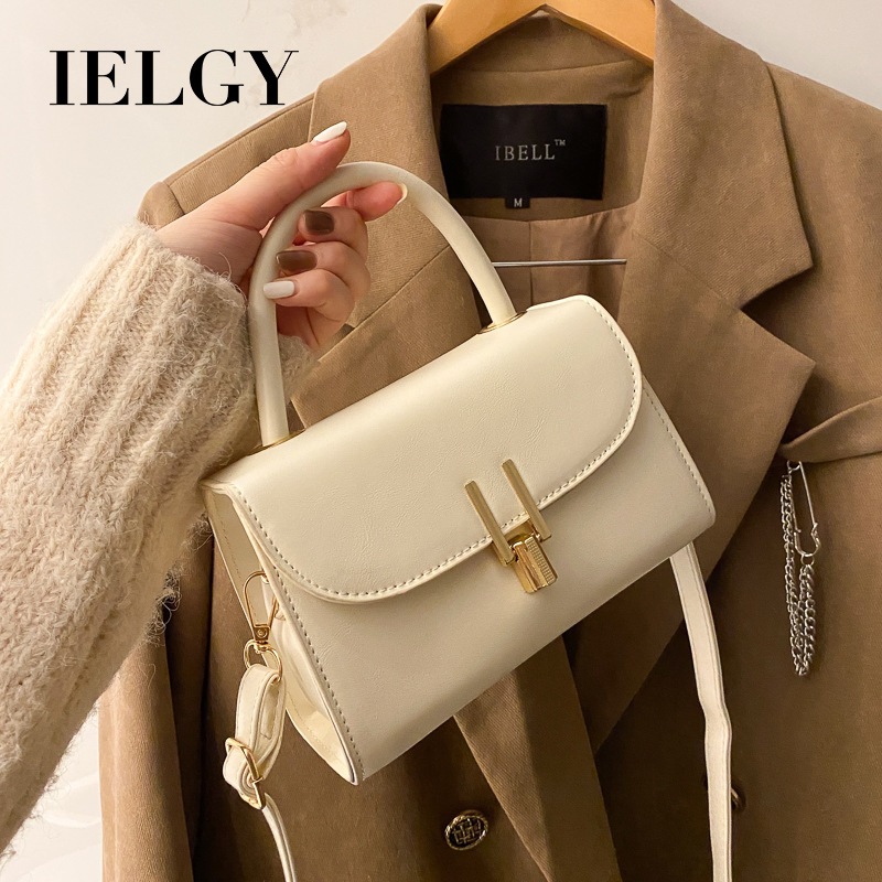 Túi xách tay đeo vai IELGY phong cách vintage thời trang dành cho nữ