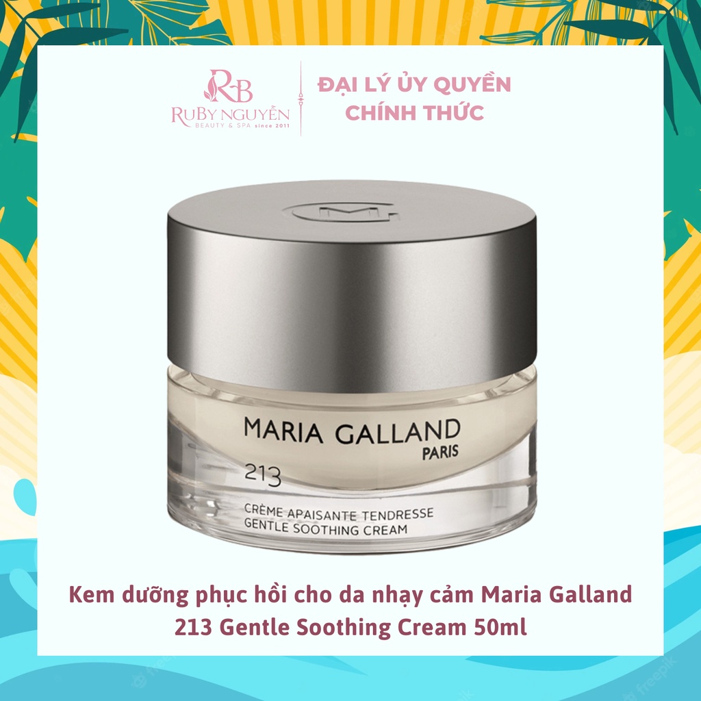 Kem dưỡng phục hồi cho da nhạy cảm Maria Galland 213 Gentle Soothing Cream 50ml