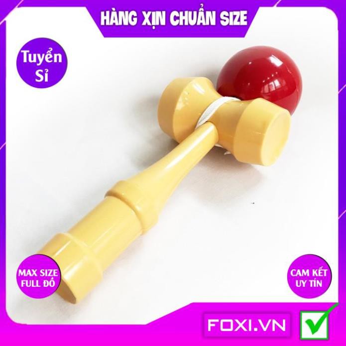 Đồ chơi gỗ Nhật-Kendama cao cấp-Nhựa hoặc Gỗ-Đồ chơi hoạt động thể chất-linh hoạt-tập trung-Rèn sự khéo léo nhanh nhẹn