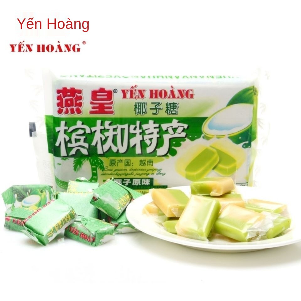 ♘☒Việt Nam nhập khẩu đặc sản cây trầu bà Yanhuang kẹo dừa non hải tuổi thơ hoài niệm ăn vặt mềm