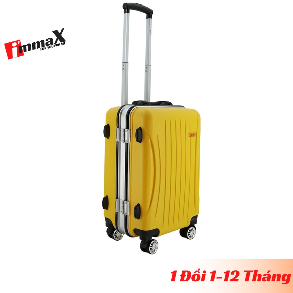 Vali nắp gập immaX A15 size 20inch đựng hành lý xách tay bảo hành 2 năm, 1 đổi 1 năm đầu tiên