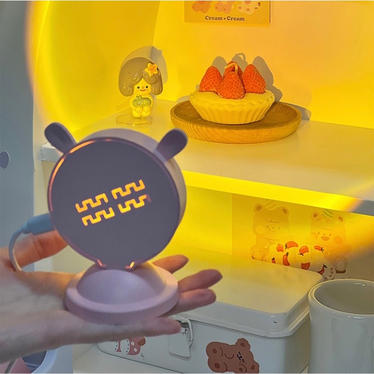 Đèn Chiếu Led Hiệu Ứng Hoàng Hôn Cầu Vòng Tiktok Chụp Ảnh Đèn Ngủ