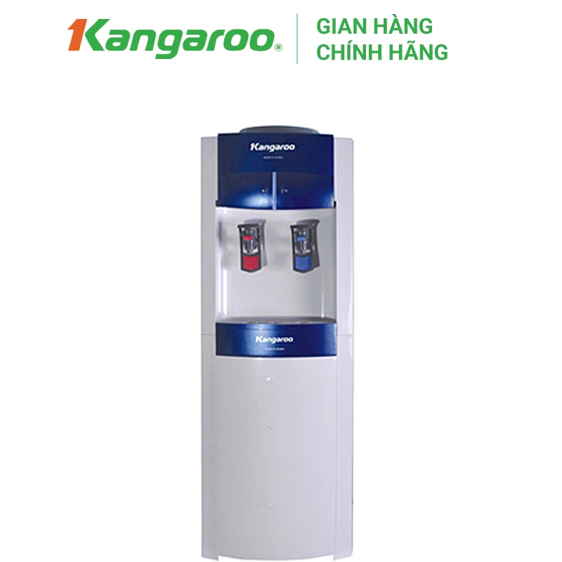 Máy làm nóng lạnh nước uống Kangaroo loại đứng màu xanh KG43