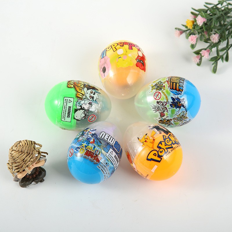 Combo Trứng pikachu & nhân vật hoạt hình