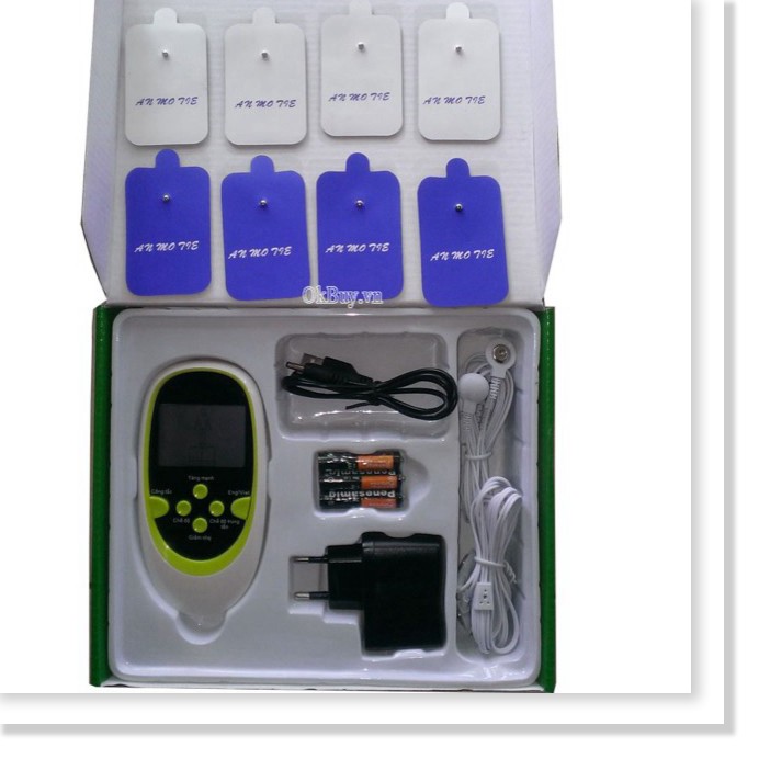 Máy xung điện trị liệu 8 miếng dán chính hãng