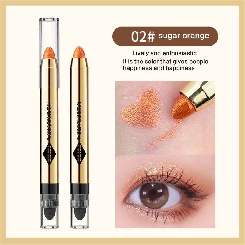 Phấn Mắt Dạng Kem Màu Nhũ Chống Thấm Nước Không Bị Nhòe xiangbao