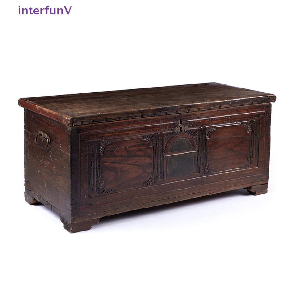 Set 2 Bản Lề 6 Lỗ Bằng Đồng Cổ Điển Cho Đồ Nội Thất Tủ