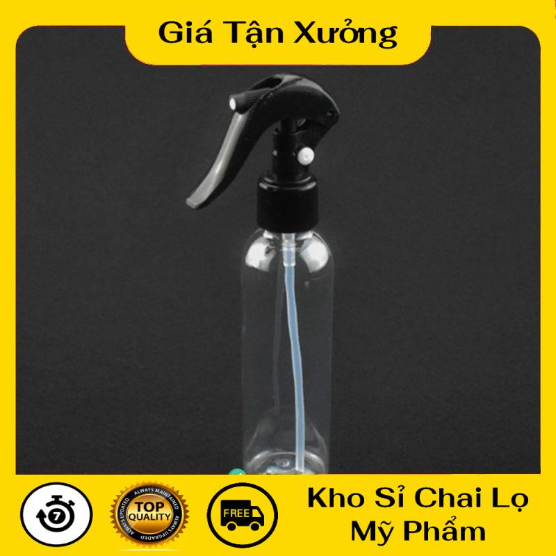 Chai Xịt Phun Sương ❤ TRÙM SỈ ❤ Chai nhựa phun sương vòi súng 250ml 200ml 150ml 100ml , phụ kiện du lịch