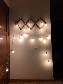 Đèn led đui thả 20 bóng 10m