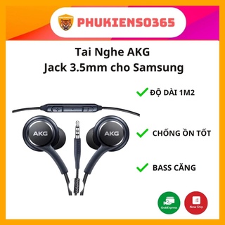 Tai Nghe AKG Jack 3.5mm cho Samsung Galaxy S9/ S10/ S10 Plus - Bảo hành 6 tháng