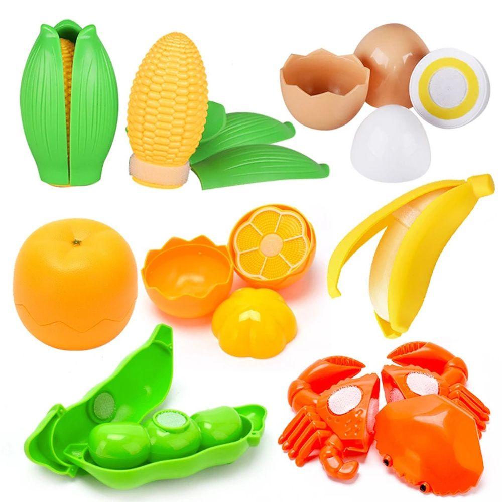 Đồ chơi trẻ em Giả Cắt Rau Củ Quả Bằng Nhựa Cho Bé