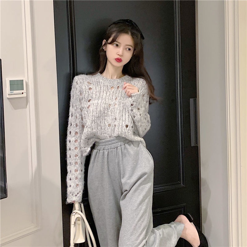 [Hàng hóa mới] Thiết kế áo len dệt thời trang Hàn Quốc phong cách đan