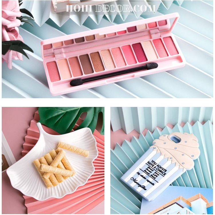 Quạt Giấy Chụp Ảnh, Quạt Xếp Ly Decor Trang Trí Phong Cách Cổ Truyền - Shop Hohi Decor