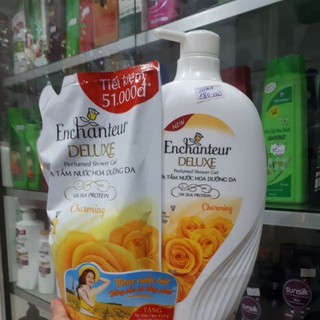 SỮA TẮM"ENCHANTEUR CHARMING"900GR TẶNG THÊM TÚI 450GR!