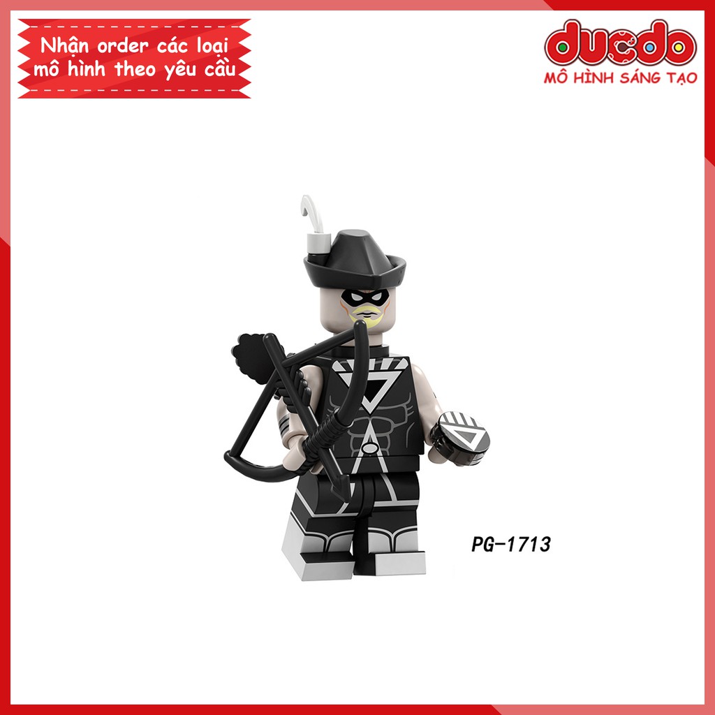 Minifigures các nhân vật trong DC Blackest Night - Đồ chơi Lắp ghép Xếp hình Mô hình Mini Iron Man POGO PG8195