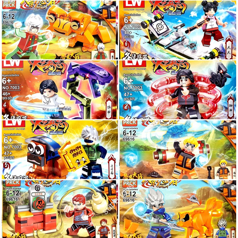 Lego Gaara minicos bộ sưu tập nhân vật mini figure Naruto