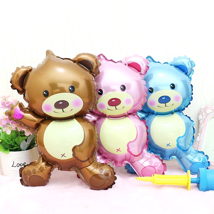 Bong Bóng Nhôm Bơm Hơi Họa Tiết Hoạt Hình 12-16 inch