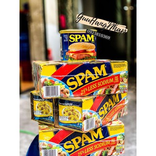 THỊT HỘP SPAM LESS SODIUM 25% - DATE MỚI - Nhập Mỹ