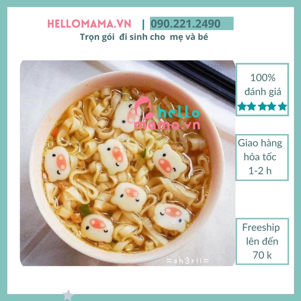 Mì trẻ em MUG Nhật vị hải sản  96g date 2023
