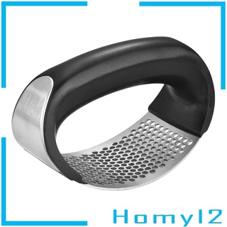 Kitchen Garlic Press Rocker Stainless Garlic Crusher Squeezer Gadget Durable