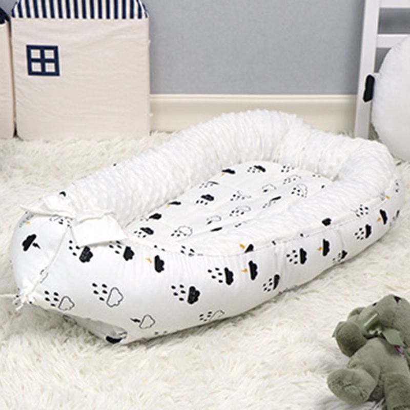 Giường Ngủ Cotton Mềm Mại Có Thể Tháo Rời Cho Bé