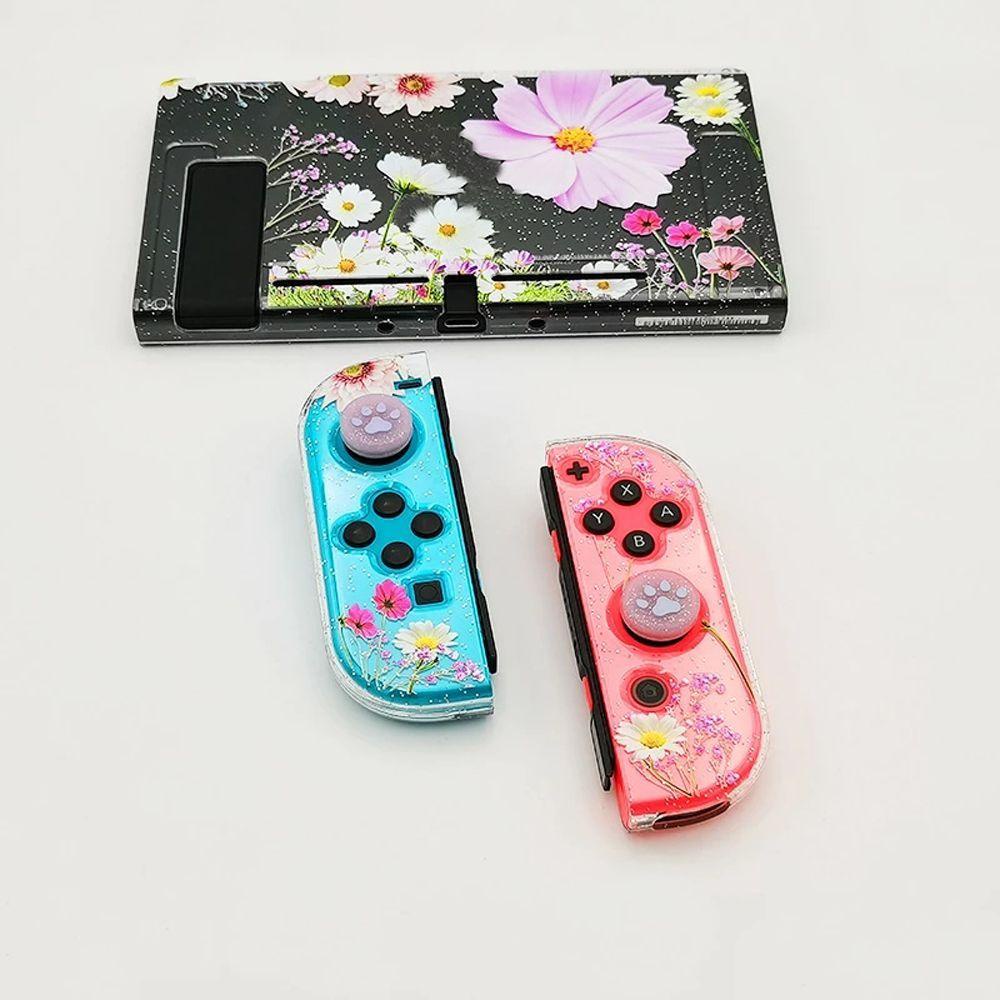 Set 4 Vỏ Silicon Hình Dấu Chân Mèo Bảo Vệ Tay Cầm Điều Khiển Chơi Game TAYLOR1