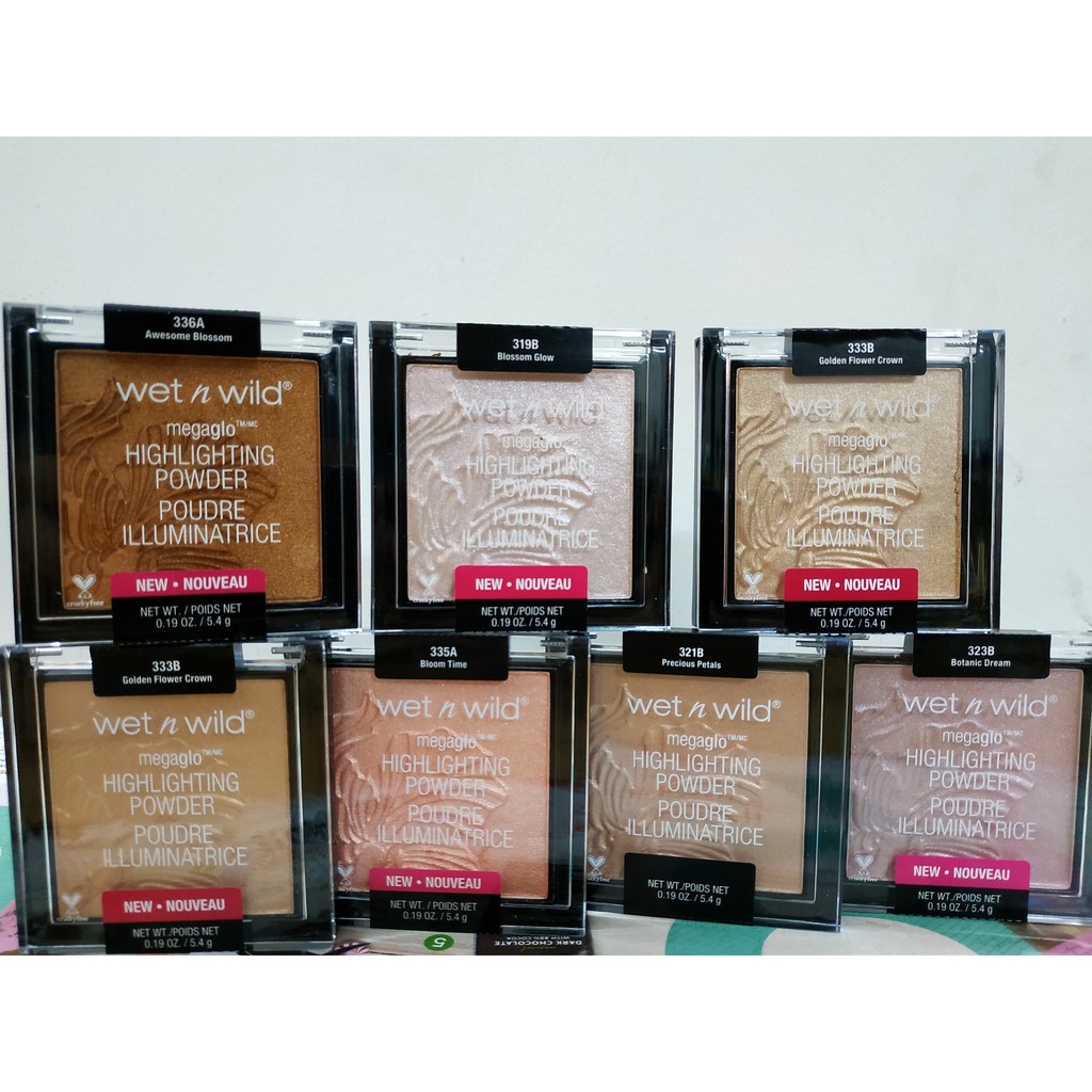 [6 MÀU] PHẤN BẮT SÁNG Wet N Wild Megaglo™ Highlighting Powder