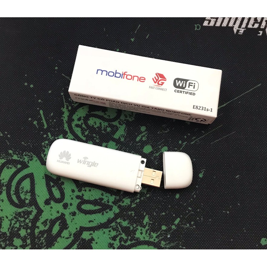 USB wifi 3g Huawei E8231 logo mobifone sử dụng được tất cả các mạng