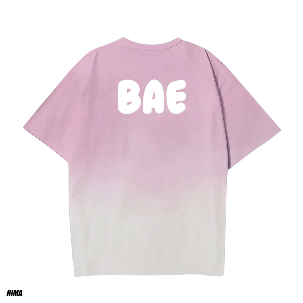 Áo Thun Tay Lở BAE Phông Rộng Nam Nữ Unisex Cotton Cao Cấp Đẹp Ngắn Freesize Hình Trắng Đen Xanh Navy Họa Tiết RIMA
