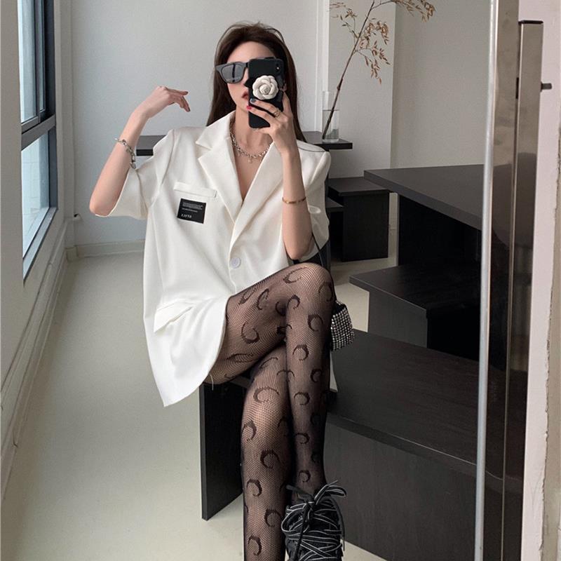 Áo sơ mi COZOK tay ngắn dáng rộng phong cách cổ điển dễ phối đồ