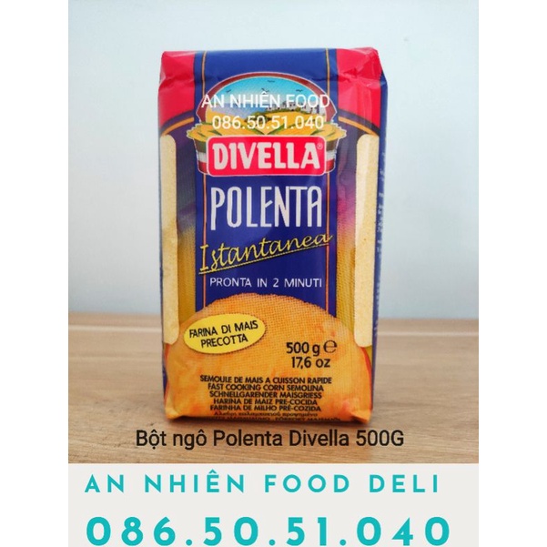 Tinh Bột Ngô Cao Cấp Polenta Divella 500 GM