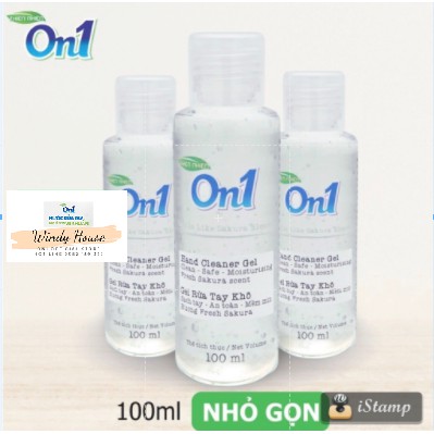 Gel rửa tay khô sạch khuẩn On1 100ml hương Fresh Sakura | BigBuy360 - bigbuy360.vn