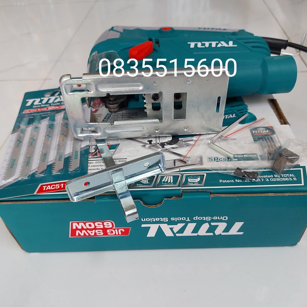 MÁY CƯA LỌNG 650W TOTAL TS206806 [CHÍNH HÃNG] CƯA LỌNG CẦM TAY MINI [RẺ]