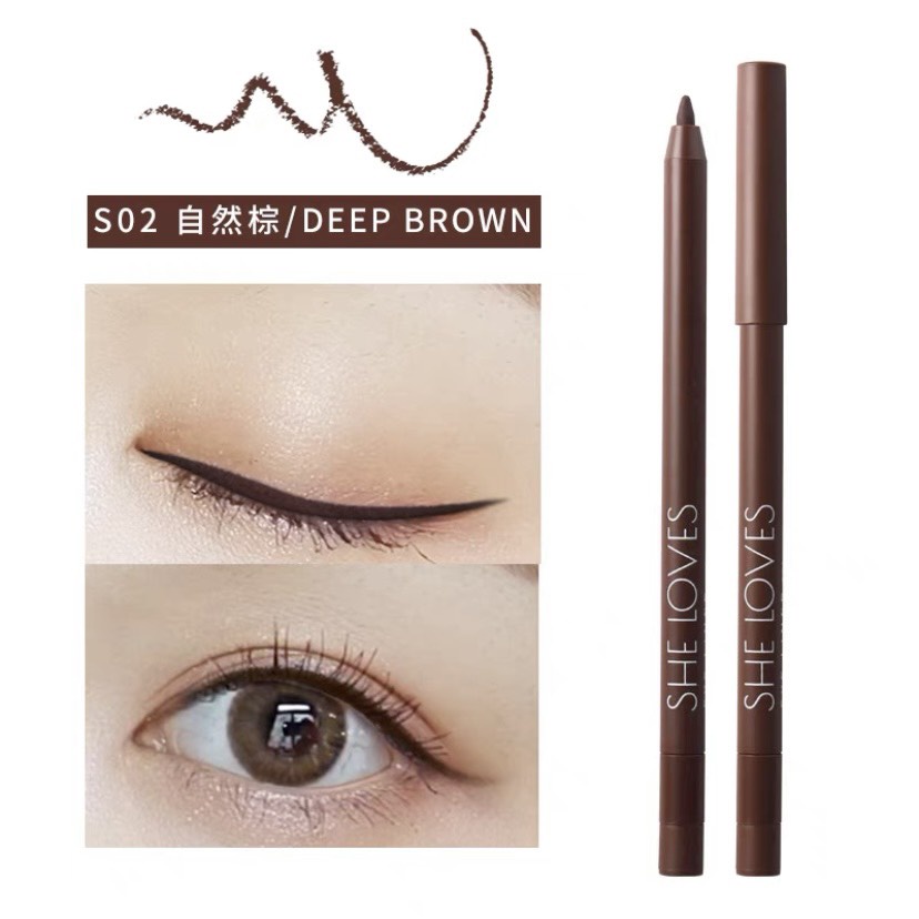 GEL KẺ MẮT SHE LOVES, EYELINER SIÊU MẢNH NHIỀU MÀU HIỆN ĐẠI, DỄ VẼ KHÔNG LEM, KHÔNG TRÔI, CHỐNG THẤM NƯỚC