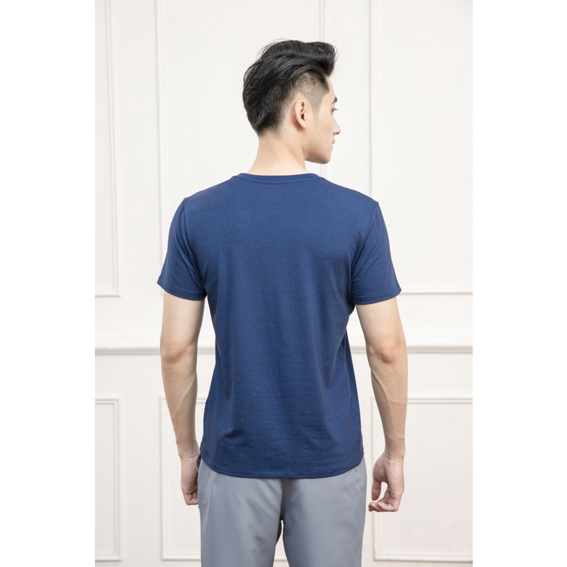 Áo thun nam tay ngắn cổ tròn KWIN  chất mềm mát, thoáng mát -KTS005S1